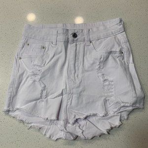 Brand New SHEIN Ripped White Shorts